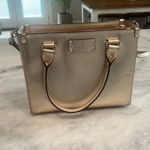Rose Gold Kate Spade purse